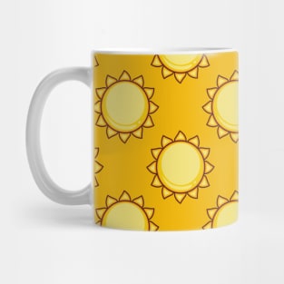 Sunshine Pattern Mug